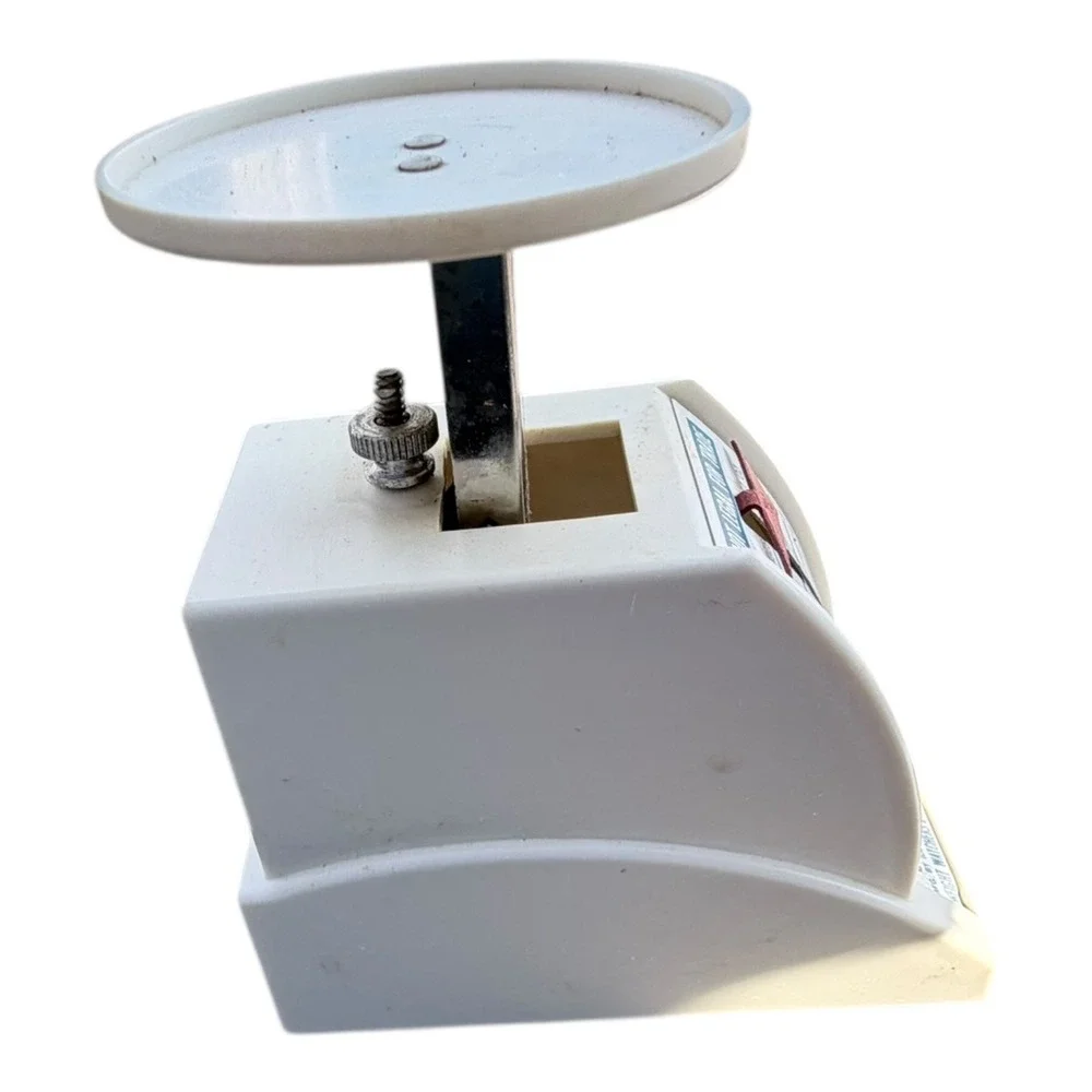 Weight Watchers‎ Scale White Plastic Vintage Food Portion Kitchen Scale